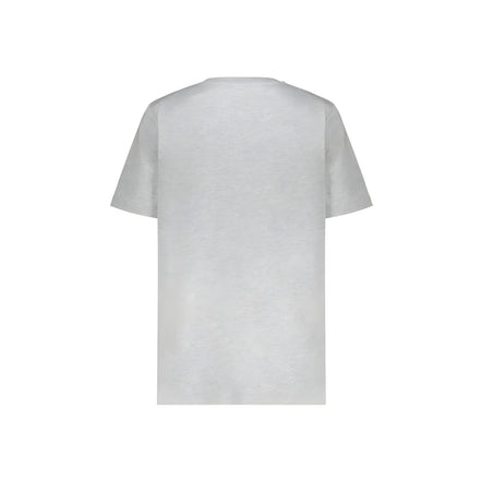 Balmain Gray Cotton T-Shirt