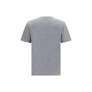 Balmain Gray Cotton T-Shirt