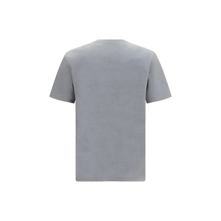 Tricou Balmain gri din bumbac