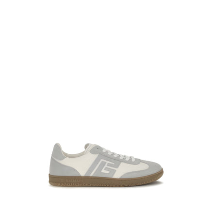Sneakers atletici Balmain albi din piele