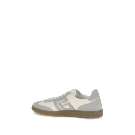 Sneakers atletici Balmain albi din piele