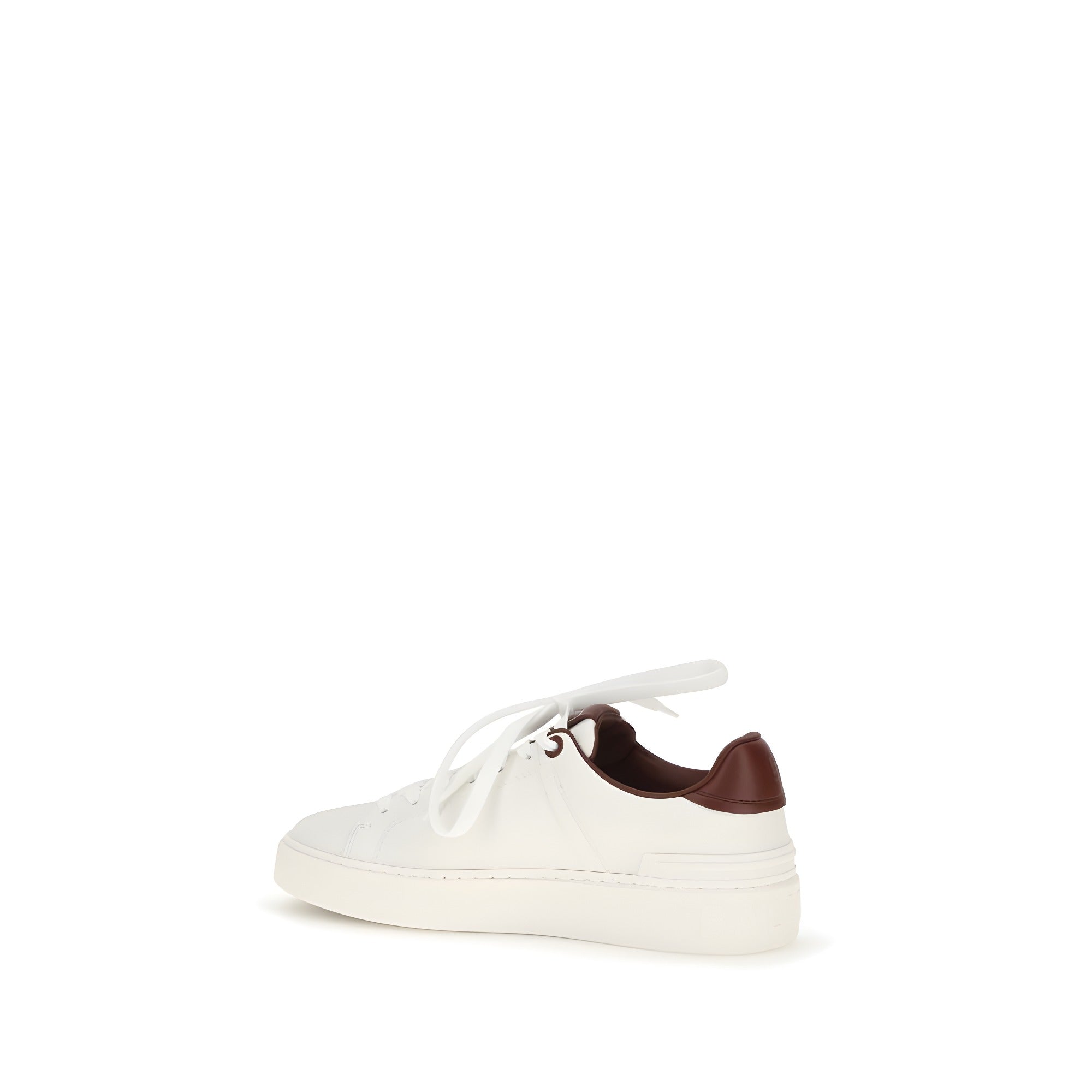 Sneakers atletici Balmain albi din piele