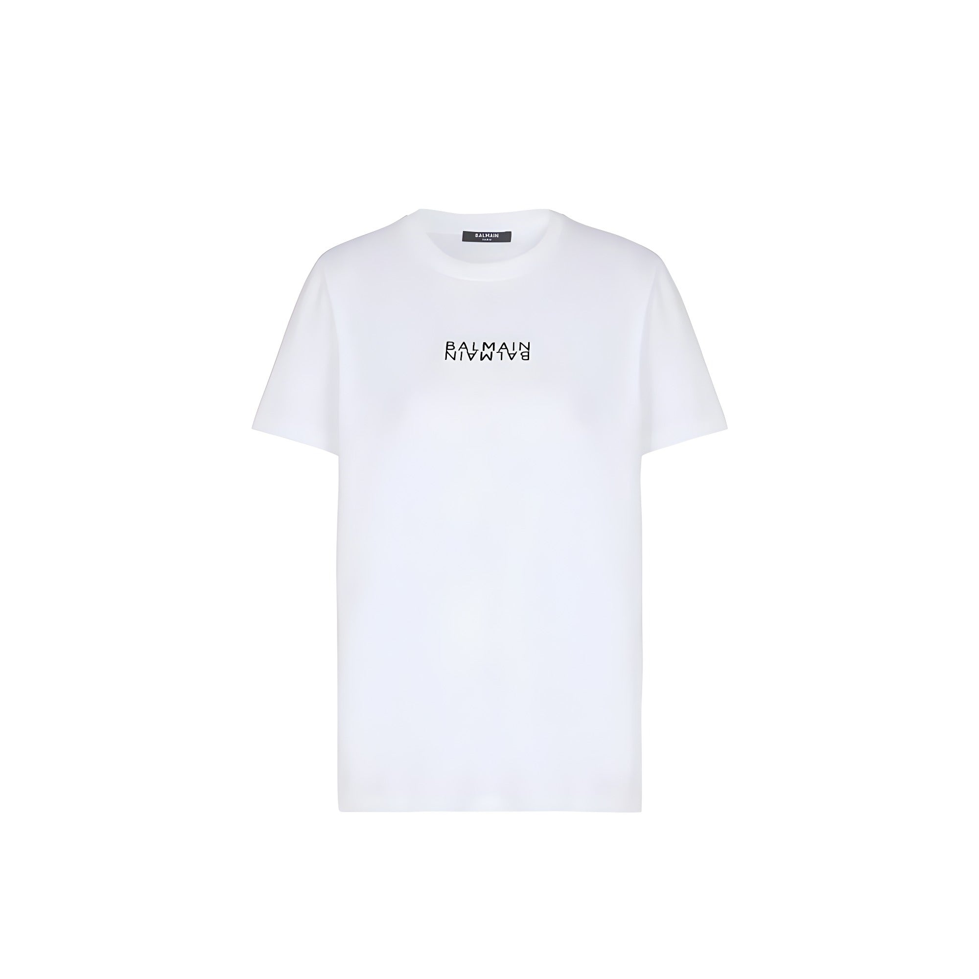 Tricou Balmain alb din bumbac