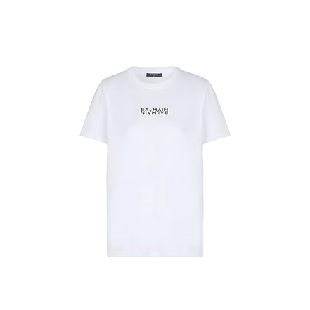 Tricou Balmain alb din bumbac