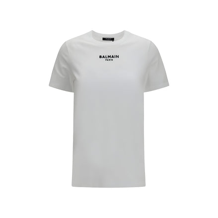 Tricou Balmain din bumbac alb