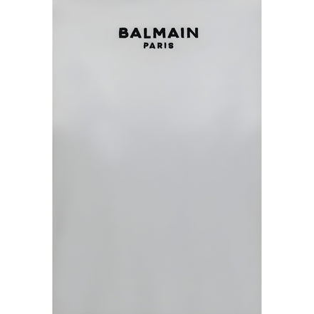 Balmain White Cotton T-Shirt