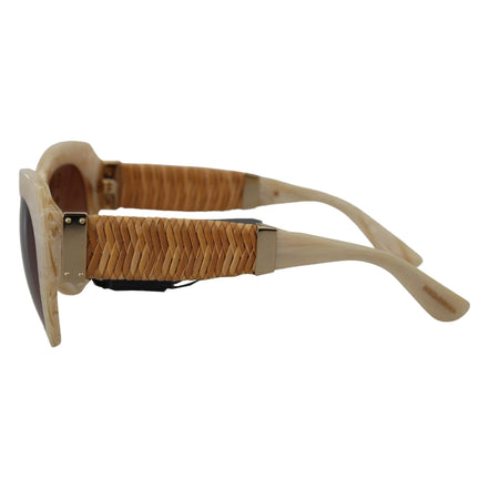 Ochelari de soare bej Dolce & Gabbana