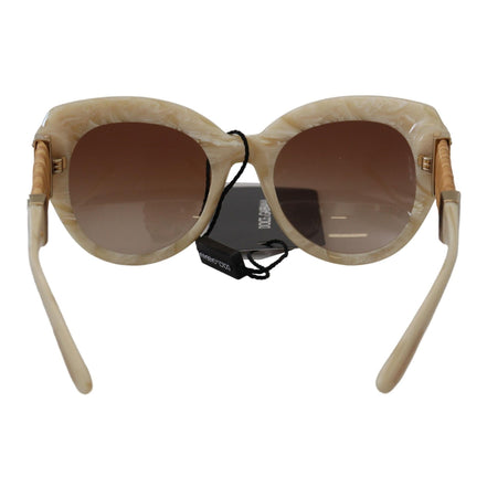 Ochelari de soare bej Dolce & Gabbana