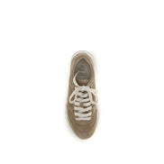 Brunello Cucinelli Beige Low Top Sneakers