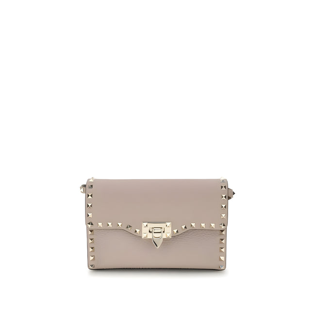 Valentino Garavani Beige Shoulder Bag