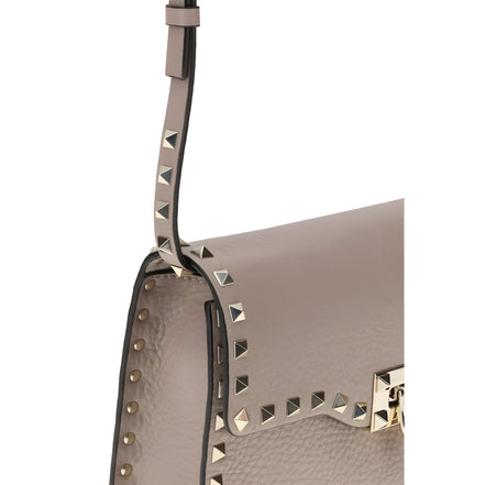 Valentino Garavani Beige Shoulder Bag