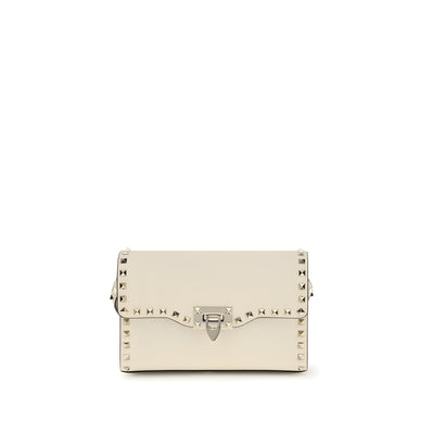 Valentino Garavani Beige Shoulder Bag