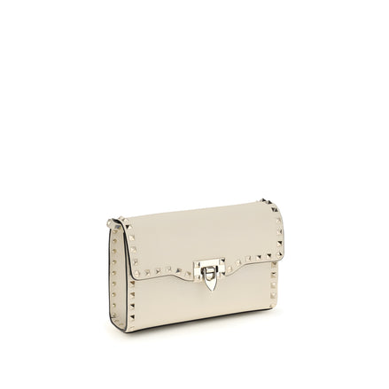 Valentino Garavani Beige Shoulder Bag