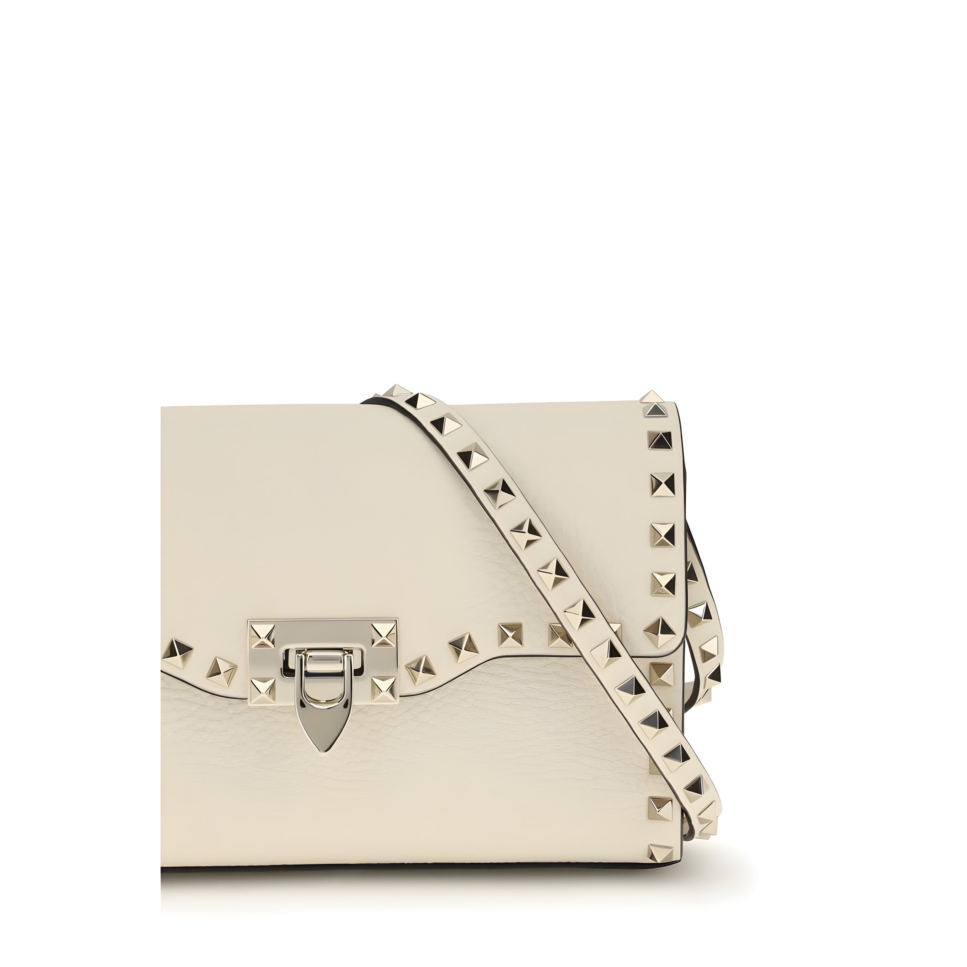Valentino Garavani Beige Shoulder Bag