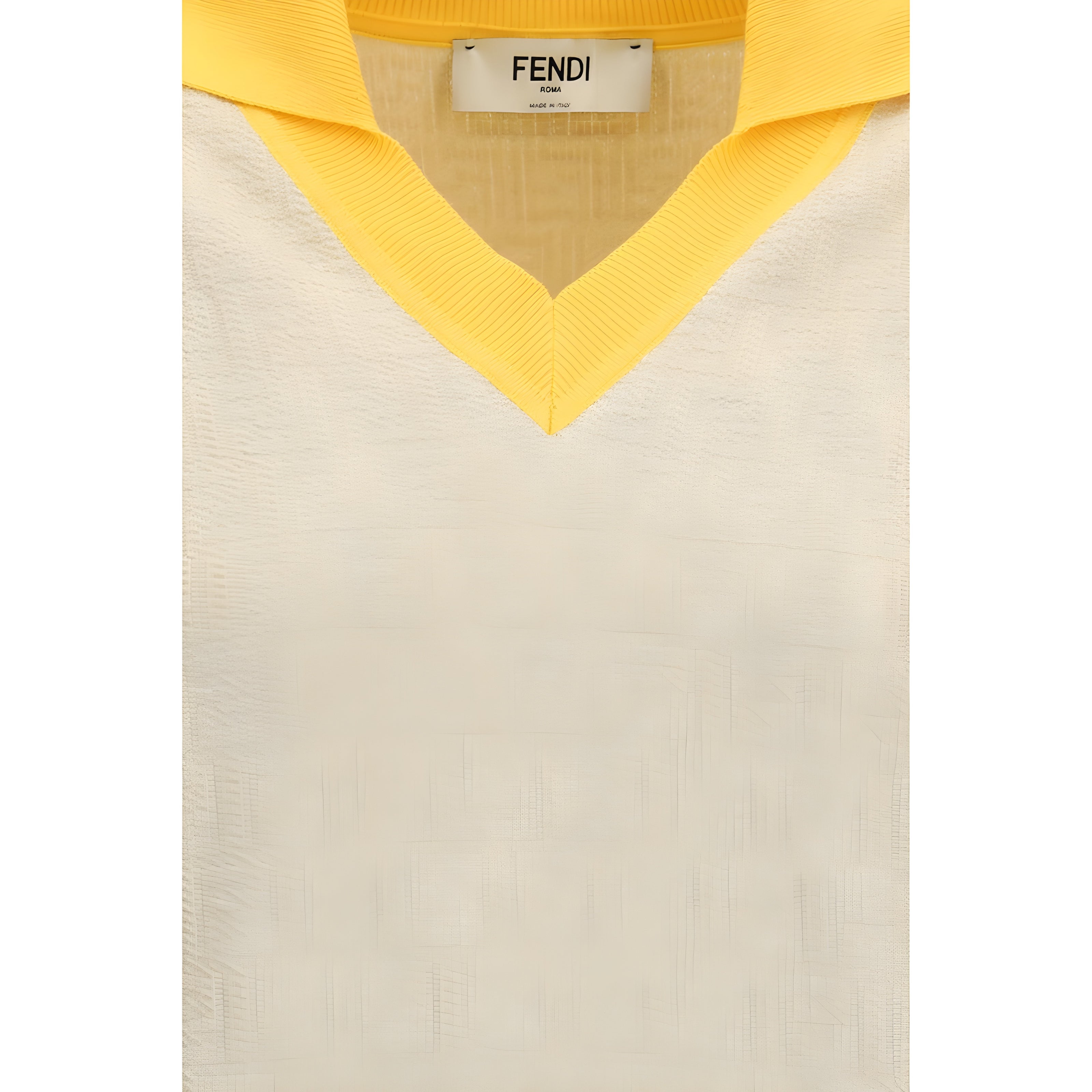 Fendi Beige Cotton Sweatshirt