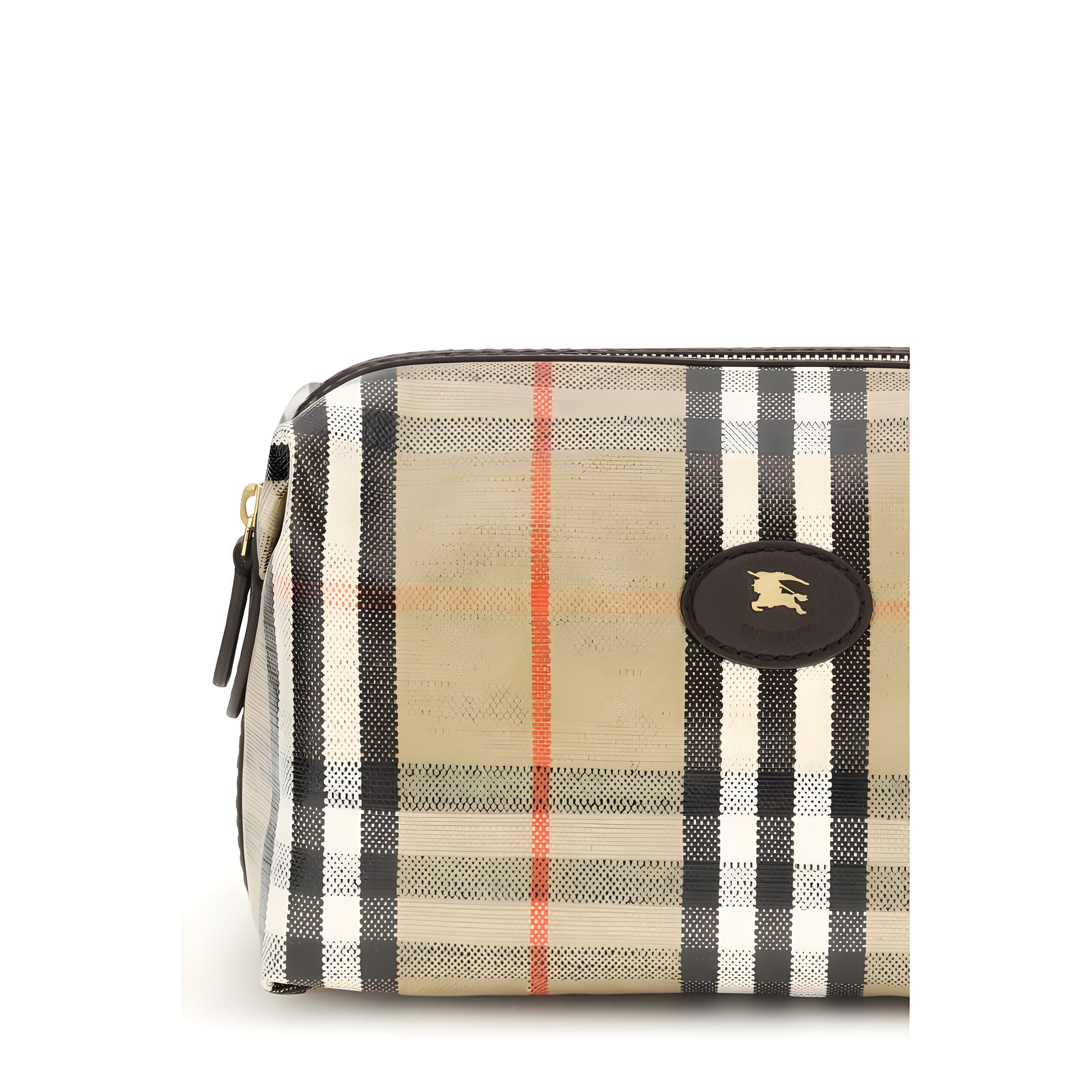 Portofel Burberry din bumbac bej