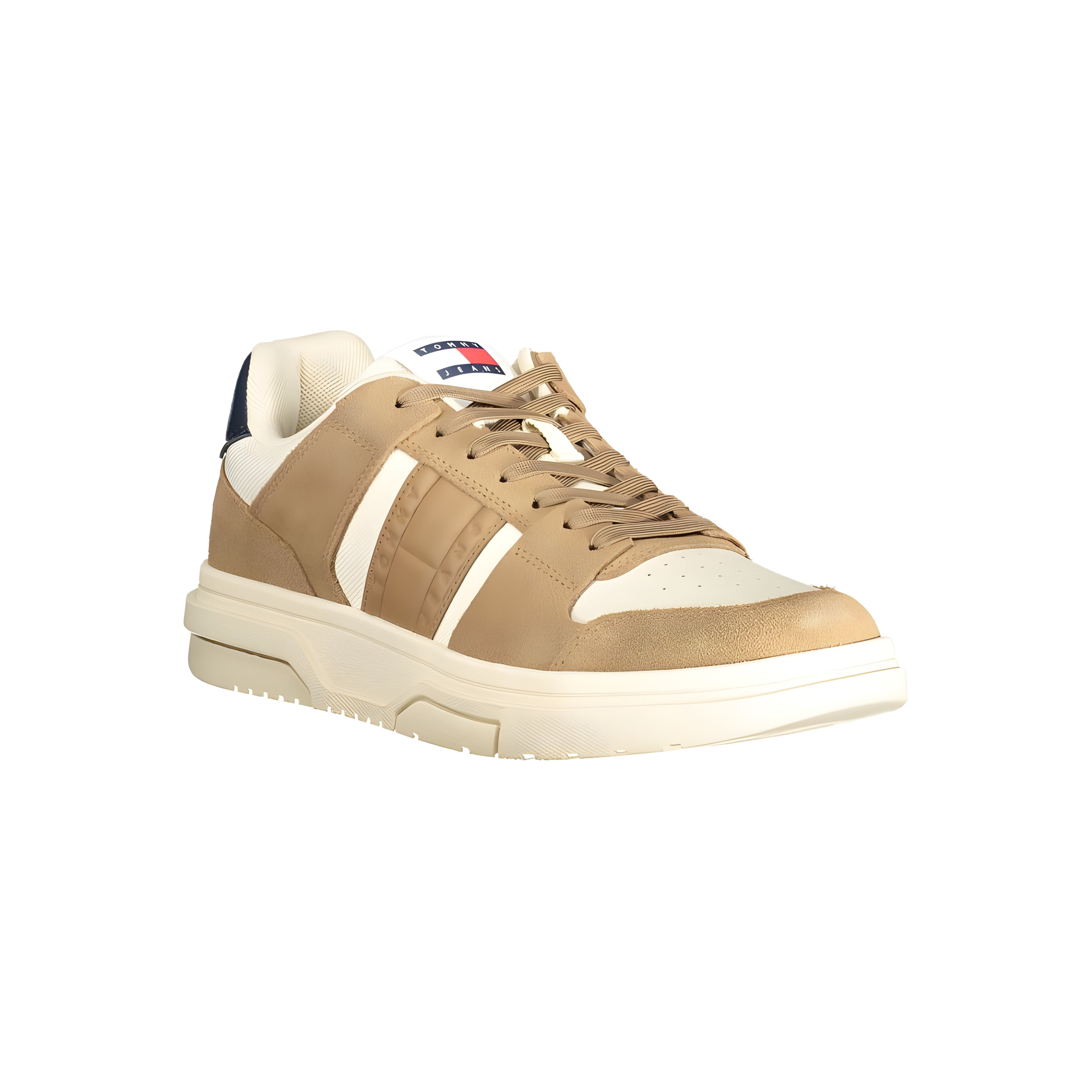Tommy Hilfiger Adidași din piele bej