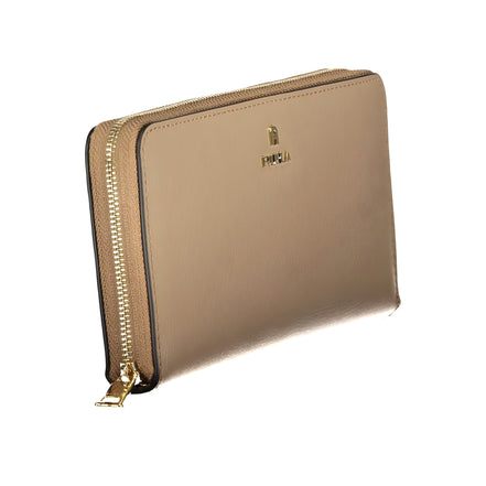 Furla Beige Leather Wallet