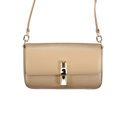 Furla Beige Leather Bag