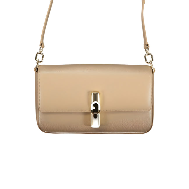Furla Beige Leather Bag