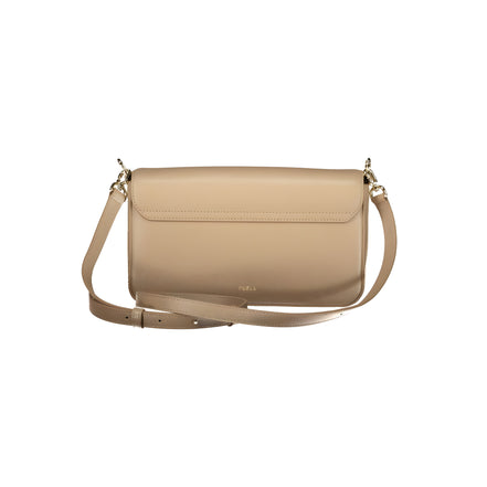 Furla Beige Leather Bag
