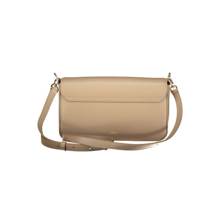 Furla Beige Leather Bag