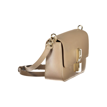 Furla Beige Leather Bag