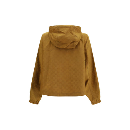 Geacă Gucci bej din pânză ușoară