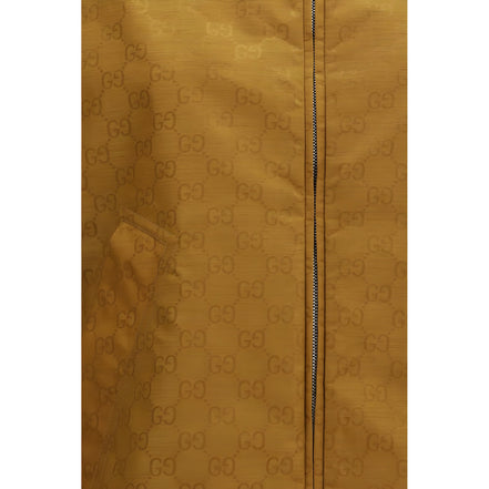Geacă Gucci bej din pânză ușoară