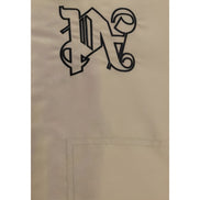 Palm Angels Beige Bomber Jacket