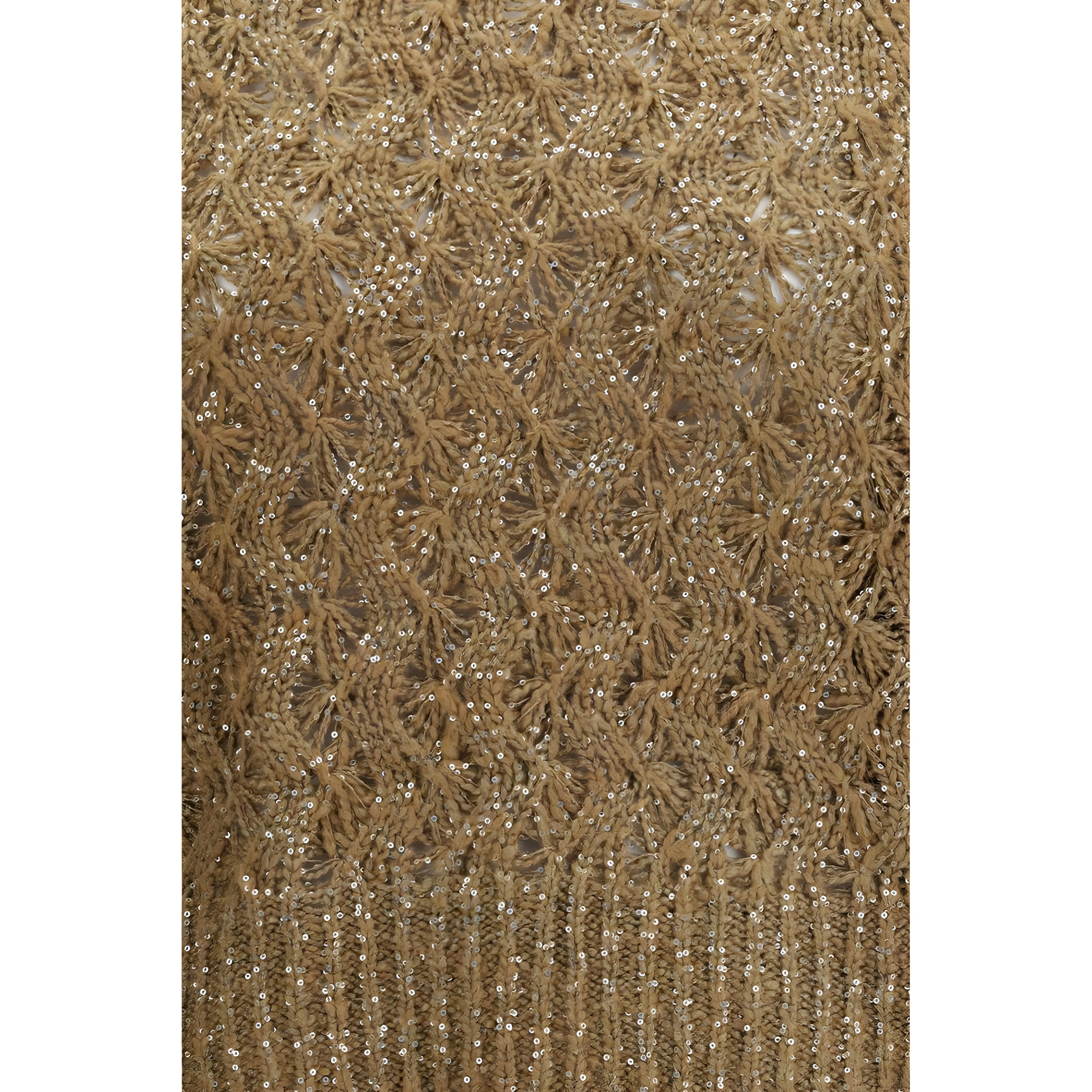 Brunello Cucinelli Beige Silk Sweater