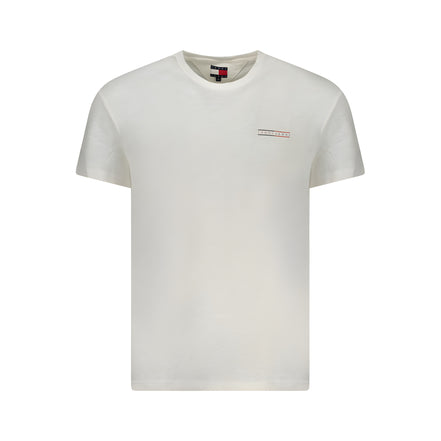 Cămașă Tommy Hilfiger albă din bumbac