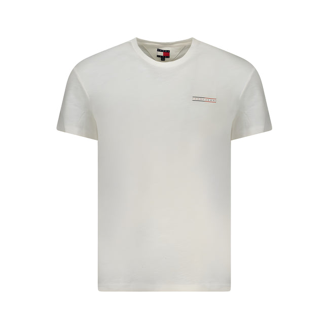 Cămașă Tommy Hilfiger albă din bumbac