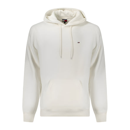 Tommy Hilfiger White Cotton Hoodie