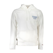 Tommy Hilfiger White Cotton Sweatshirt