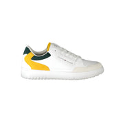 Adidași Tommy Hilfiger albi din piele