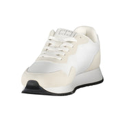 Tenisi Tommy Hilfiger albi din piele
