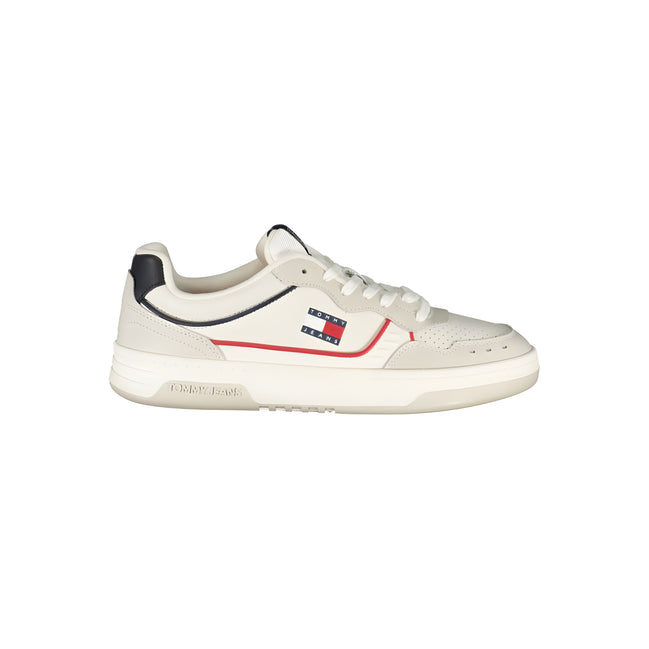 Adidași albi Tommy Hilfiger