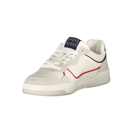 Adidași albi Tommy Hilfiger