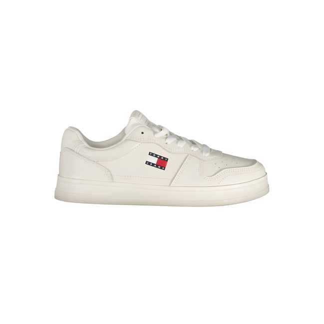 Adidași albi Tommy Hilfiger