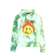 Bluză tip hanorac Palm Angels Bicolor din bumbac