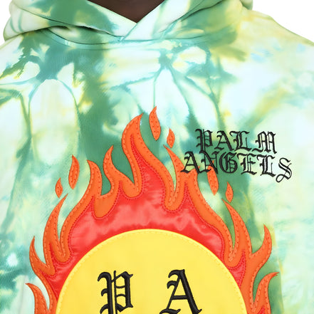 Palm Angels Bicolor Cotton Sweatshirt