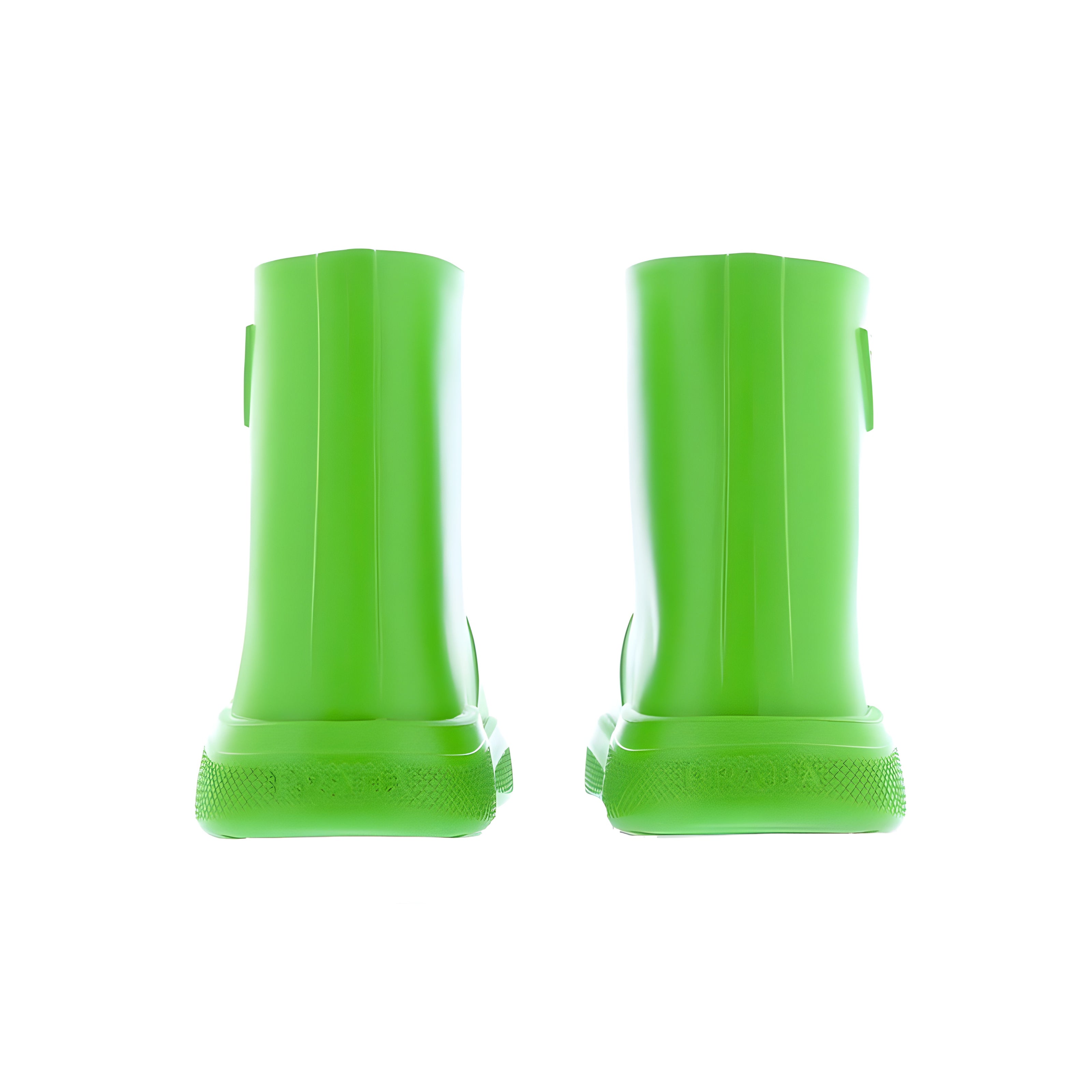 Prada Bicolor Rubber Rain Boots