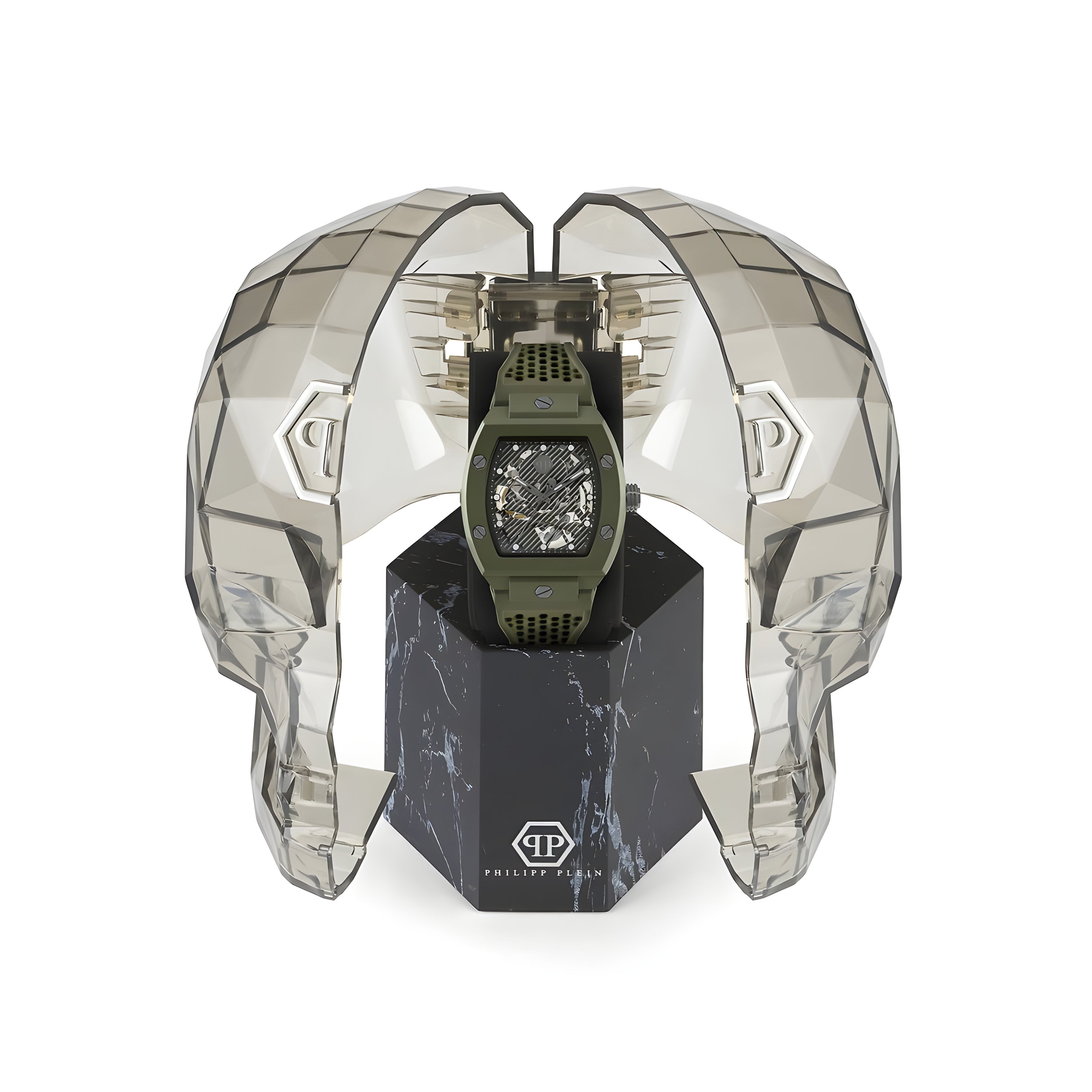 Philipp Plein Bicolor Synthetic Sport Watch