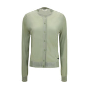 Fendi Bicolor Viscose Cardigan
