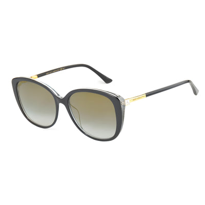 Ochelari de soare negri Jimmy Choo