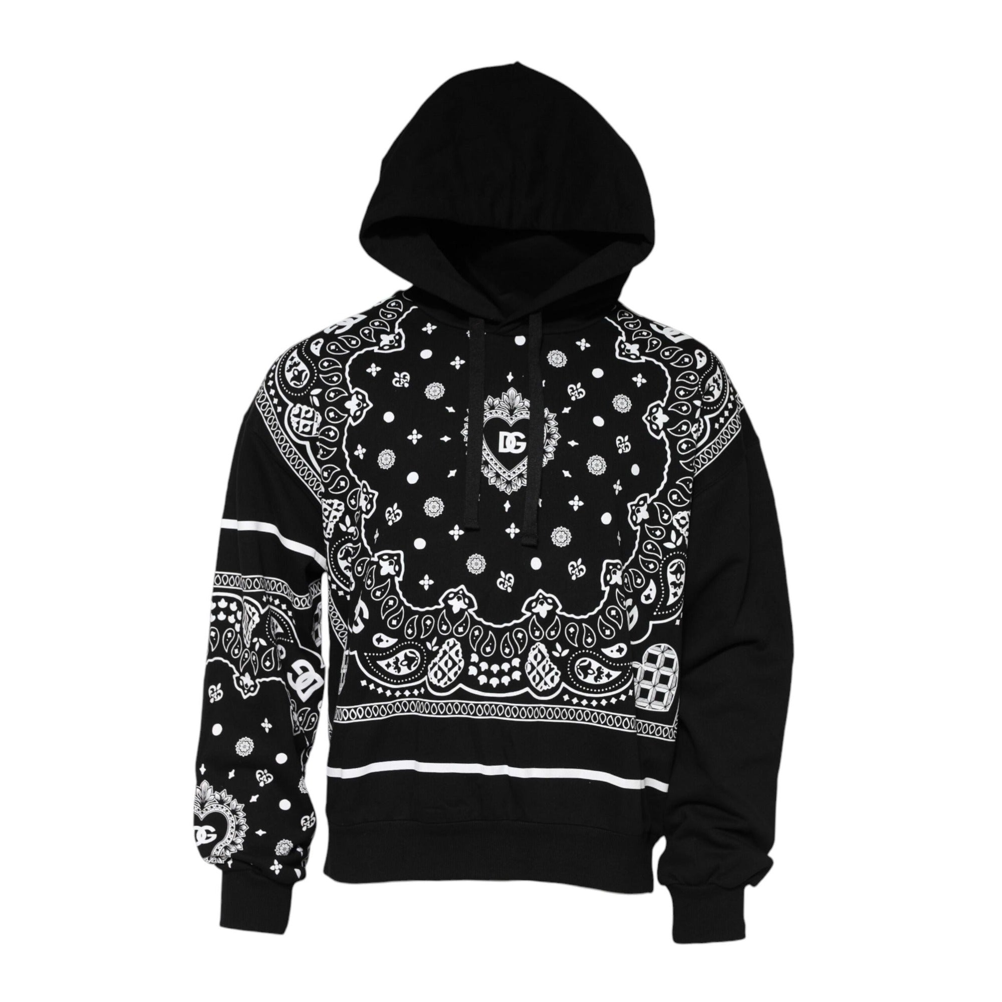 Dolce & Gabbana Hanorac cu glugă și bandană neagră