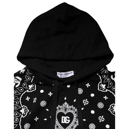Dolce & Gabbana Hanorac cu glugă și bandană neagră