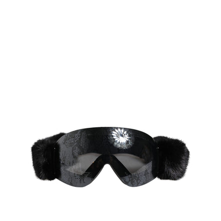 Ochelari de soare negri Dolce & Gabbana