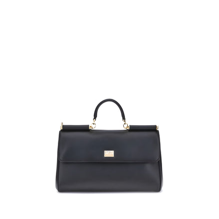 Geantă de umăr neagră Dolce & Gabbana